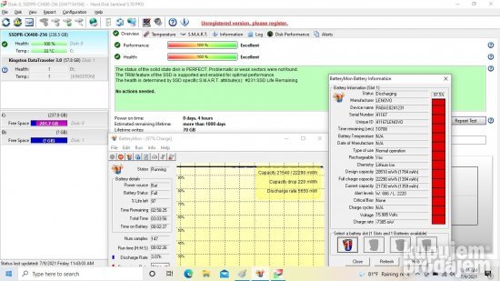 Lenovo 15.6" SLIM AMD A8-6410/8GB/256GB SSD/2 GRAFIKE/Bat 4H