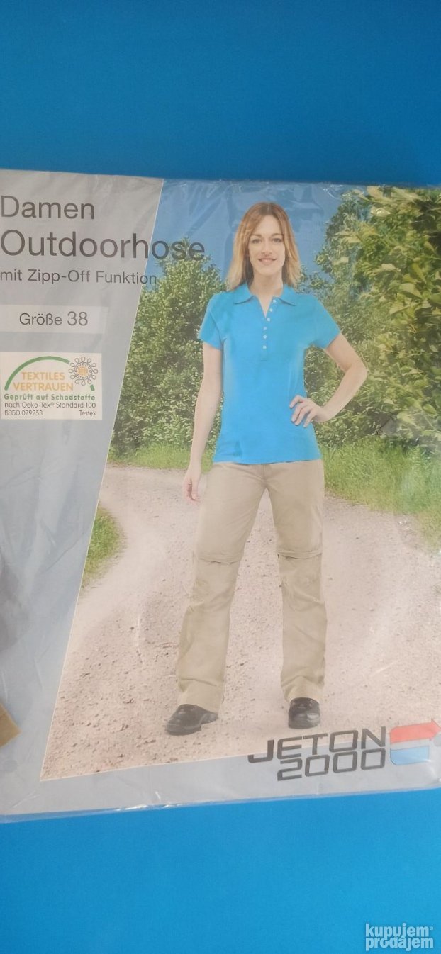 Zenske outdoor pantalone bermude 38