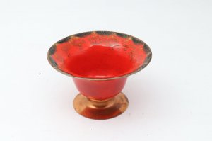 Kupfer design mid century emajlirana cinija