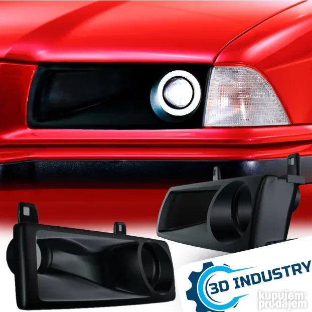 Usisnik vazduha (umesto fara) za BMW E36 sa mestom za svetlo