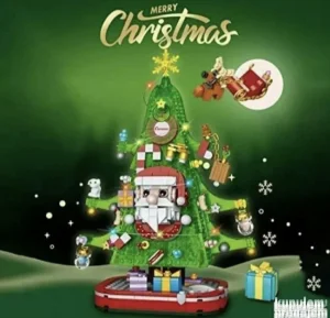 Kockice novogodišnja jelka