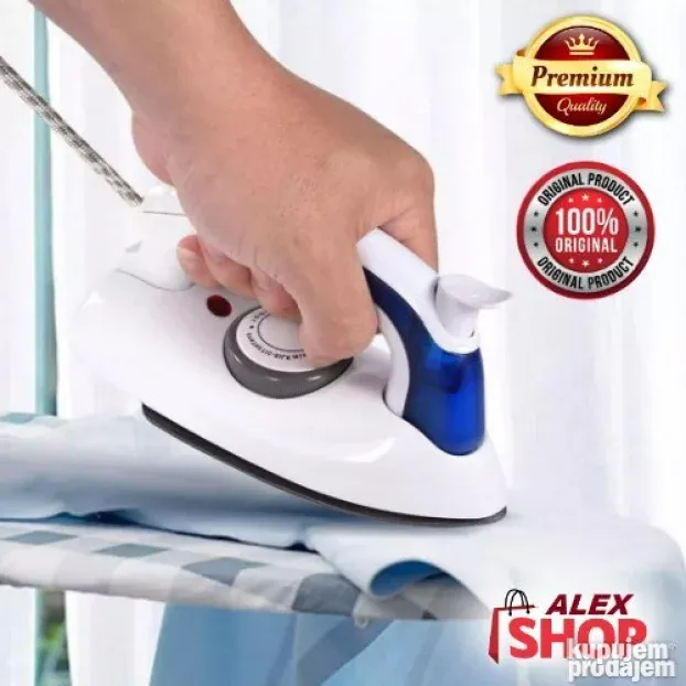 Sklopiva mini parna pegla idealna za putovanja