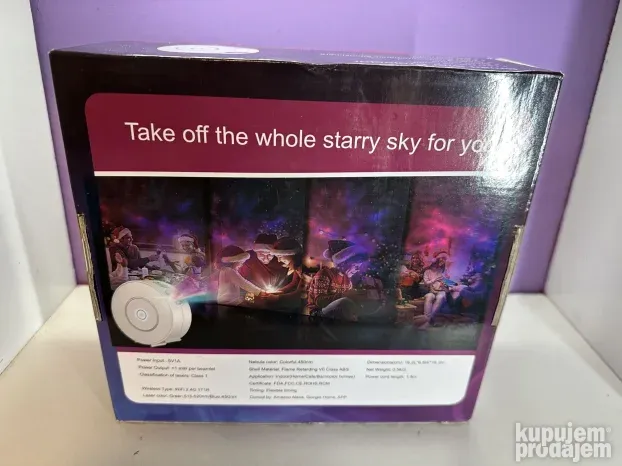 Suppou Pametni/smart projektor zvezdano nebo