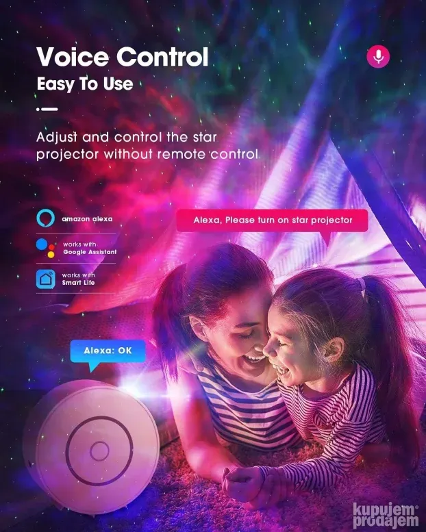 Suppou Pametni/smart projektor zvezdano nebo