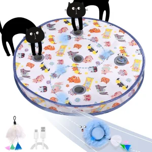 Igračka za mačke, loptica koja se aktivira cvrkutanjem