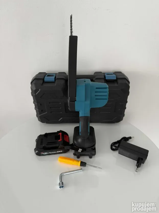 Aku testera 128v  XL Mac  2 Baterije+ POKLON