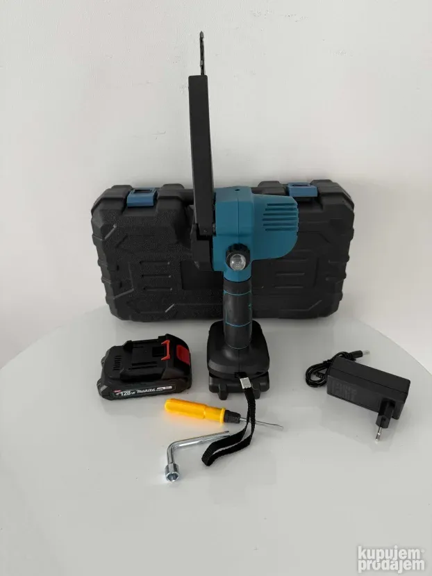Aku testera 128v  XL Mac  2 Baterije+ POKLON