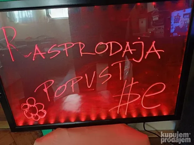 Piši briši led tabla 40x60 cm