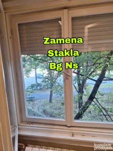 Zamena stakla prozora vrata