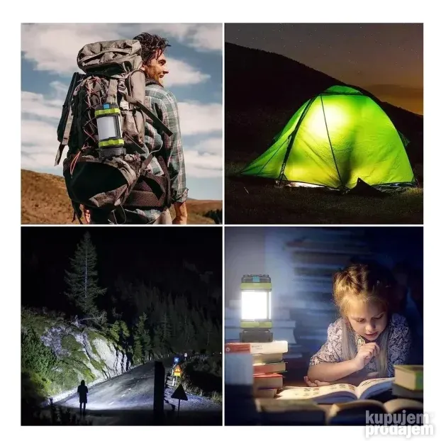 Baterijska lampa sa powerbank