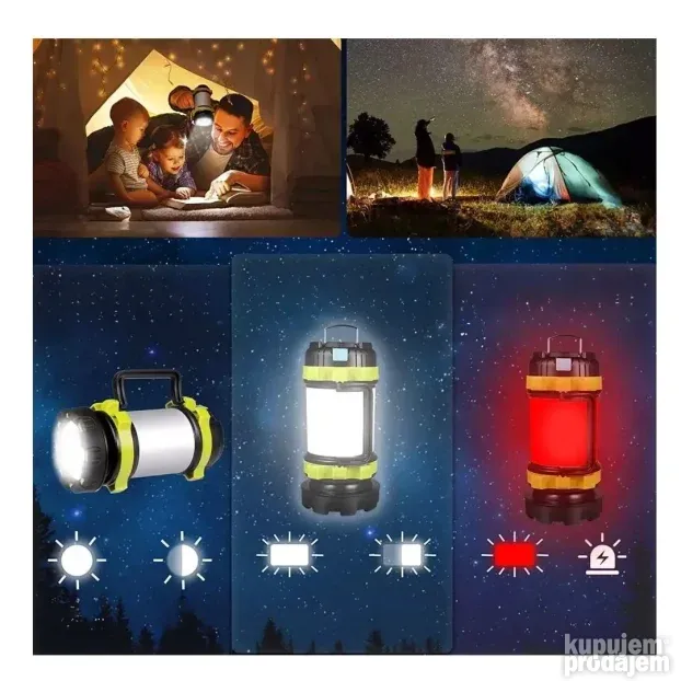 Baterijska lampa sa powerbank