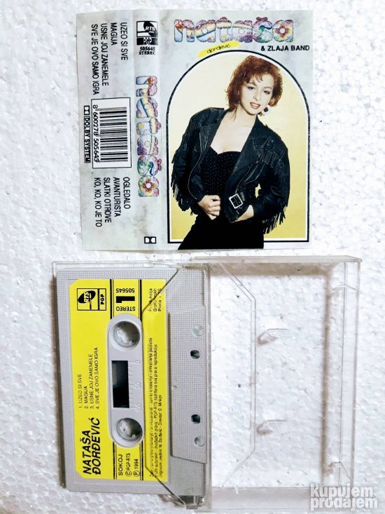 Nataša Đorđević i Zlaja Band-Nataša-kaseta
