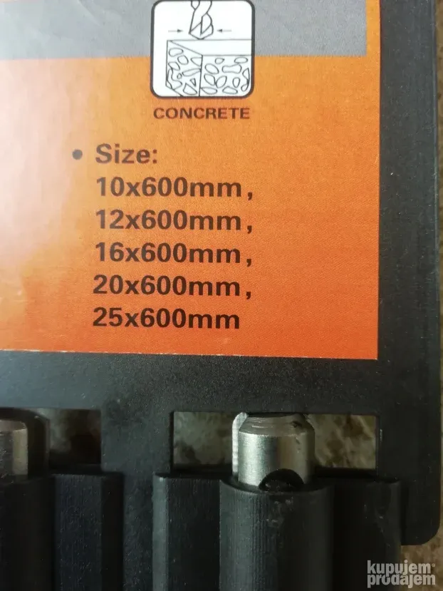Burgije za Hilti A.Lei   5 x 0,6 m na lageru!