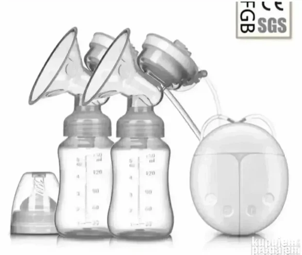 Pumpica za izmuzanje izmlazanje mleka električna dve flašice