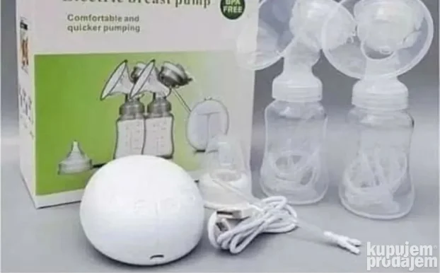 Pumpica za izmuzanje izmlazanje mleka električna dve flašice