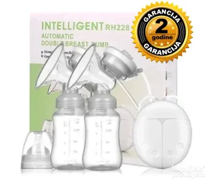 Pumpica za izmuzanje izmlazanje mleka električna dve flašice