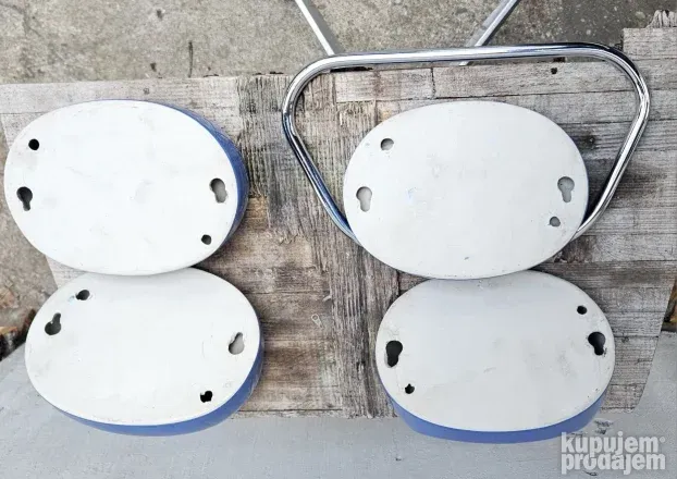 "Space age" keramički držači za kupatilo 1970/80 te