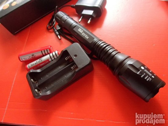 XML T6 police  kvalitetna rucna i lovacka lampa 2020