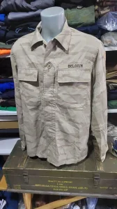 Belgium Army Coat Combat Desert Camo
