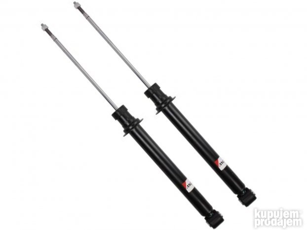 Frankberg 2x Ammortizzatori per sospensioni Ammortizzatori per telaio Posteriore sinistro destro 637mm Pressione del gas Compatibile con 307 Break 3E 307 CC 3B 308 SW I 4E 4H C4 II NC 344408,5206EZ