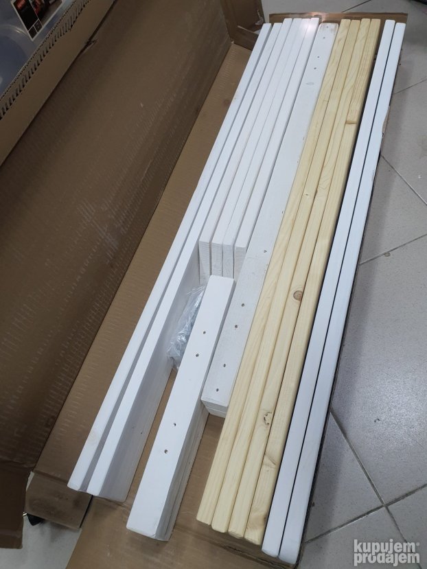 2u1 Deciji sto sa Klupom 90x79x50cm - Pinolino Beli