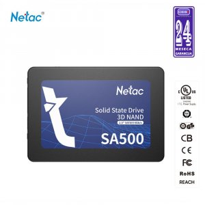 SSD 480Gb NETAC SA500, SATA 3, 520/450MBs - Garancija 2 god.