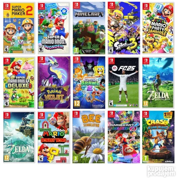 Nintendo Switch Originalne igre/Najbolje cene/Veliki izbor