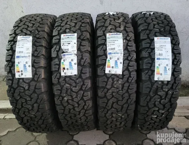 nove gume 235/85 R16 BF Goodrich All Terrain KO2 - KupujemProdajem