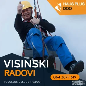 Visinski radovi - Najbolja cena - Radovi na visni - Beograd