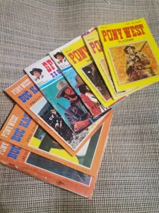 Stripovi-western pony West, bred henkok, buč kasidi i kid