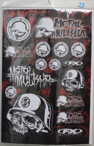 Nalepnice METAL MULISHA na A3 - ver. 33 (od 41)