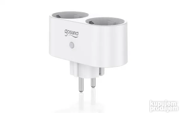Gosund SP211-1 Dual WiFi pametna utičnica 3,6kW Tuya merenje