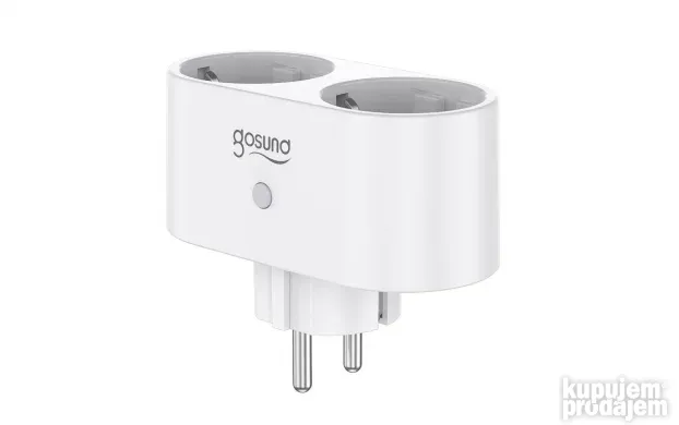 Gosund SP211-1 Dual WiFi pametna utičnica 3,6kW Tuya merenje