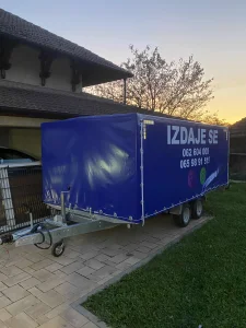 Iznajmljivanje najam auto prikolice prikolica plato Čačak