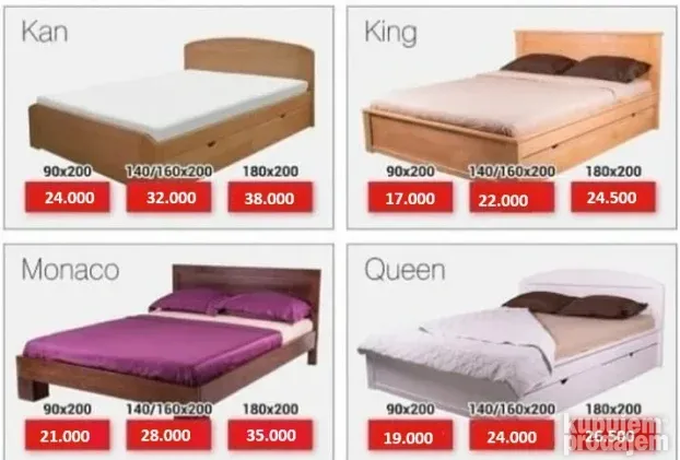 Krevet bracni. Kvin-Queen. .kreveti. izrada 3-5 dana