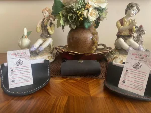 tasna i izlog za vizit karte od Kože