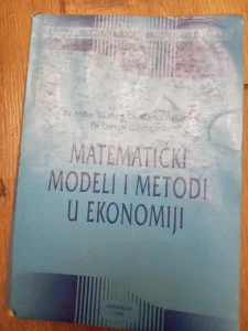 Matematički modeli i metodi u ekonomiji