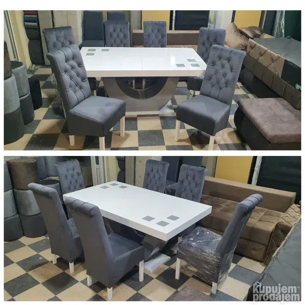 Stolovi stolice od  299eur, po NAJBOLJIM CENAMA.AKCIJA!