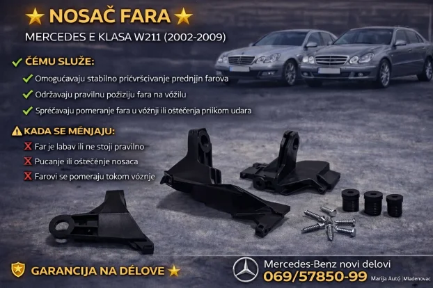 Nosac Fara Mercedes e klasa w211 2002-2009
