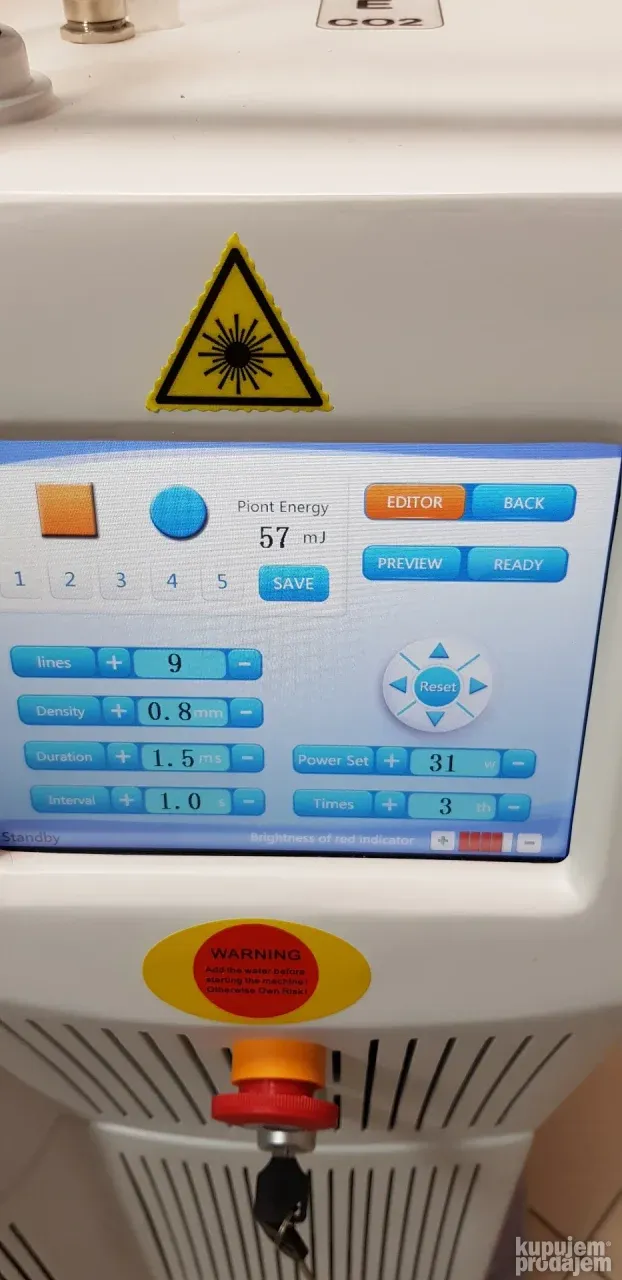 Medicinski laser, CO2 frakcioni laser, laseri za epilaciju