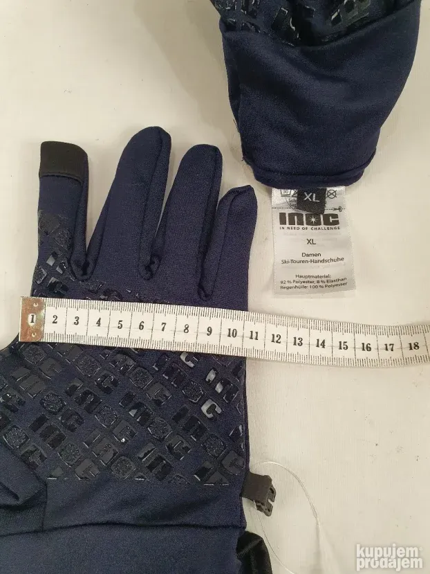 INOC ski hike bike rukavice plave vel.S,M,L,XL NOVO