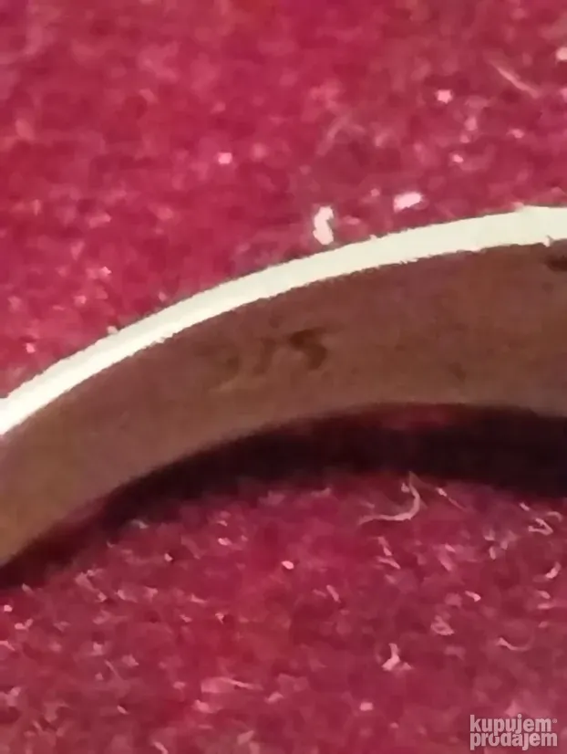Srebrno zensko muski prsten 3.9gram-18mm