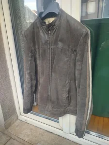Kožna jakna, brušena koža - veličina 50