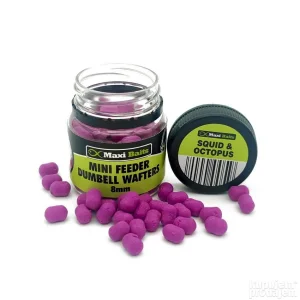 MB Mini Feeder Wafter Dumbell 8 mm 25gr Strawberry Fish