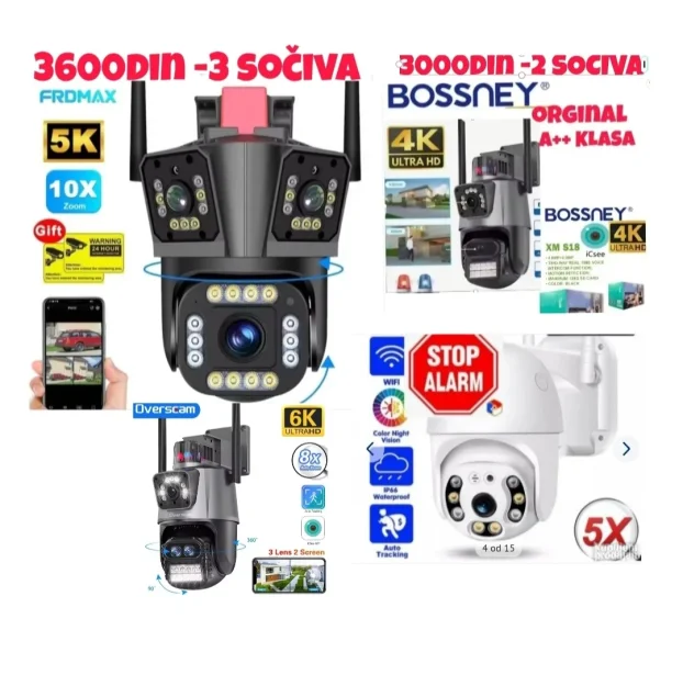 Wifi kamera 3 SOCIVA3500+64gb-4200A6wifi kamera2000+64gb2700