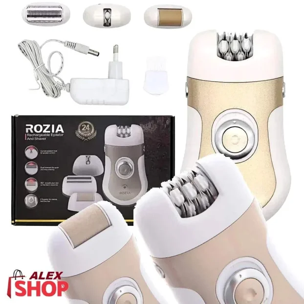 Aparat za epilaciju 4u1 epilator, brijač i turpija