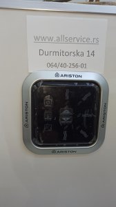 Displej kontrola za bojler Ariston Velis 50, 80, 100.