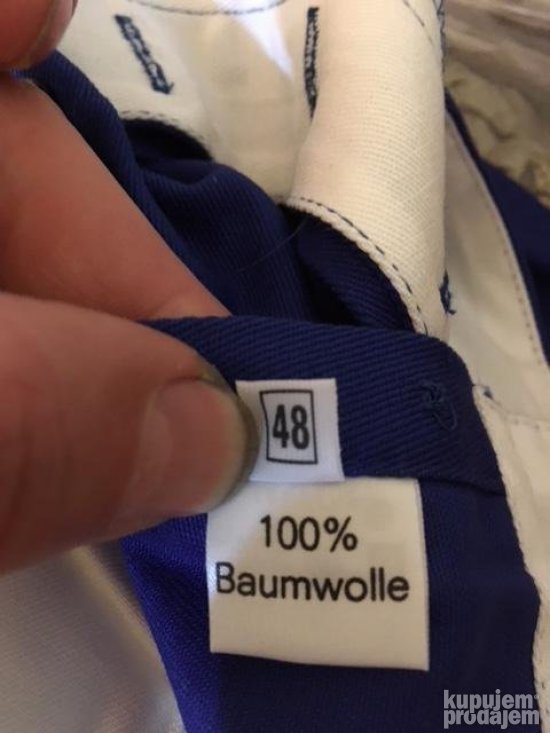 Radne pantalone SANFOR nove plave -nemačka48,56,60