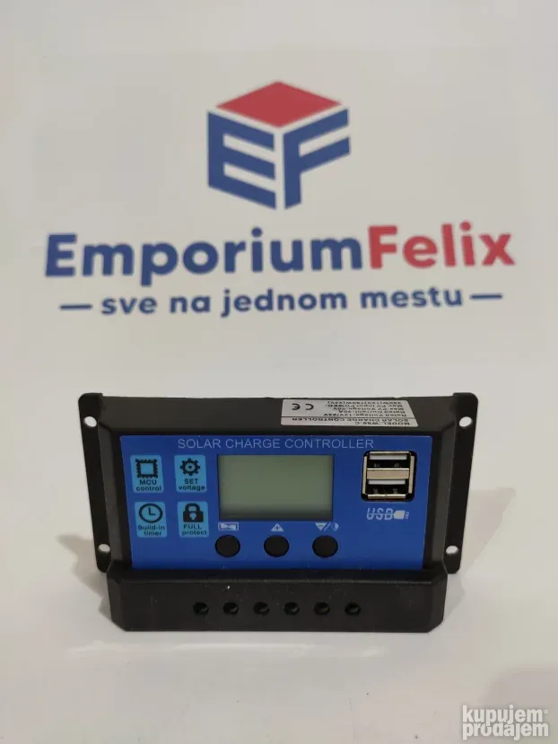 Solarni kontroler Punjenja W88-C PWM 30 Amp PWM - KupujemProdajem