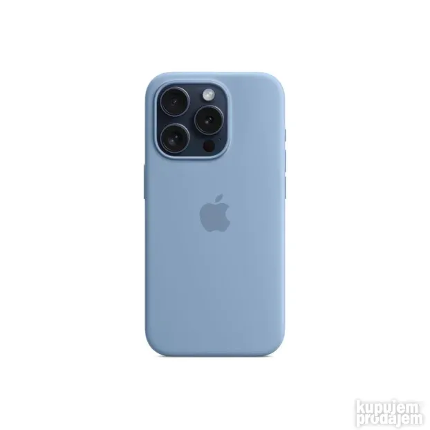 Futrola za Iphone 15 Pro Silicone Case Magsafe Plava Origina